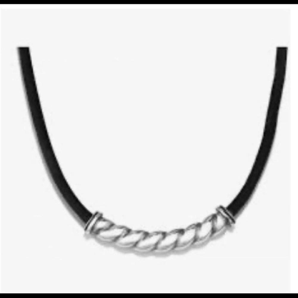 Brighton Via Roma Leather Necklace